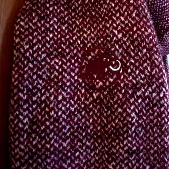 Mammut Kachemak Fleece Zip-Up Hoodie in Merlot, Size L - Picture 5 of 5